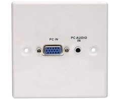 Lindy Lindy 60211 Metalinis lizdas VGA + stereo lizdas 3.5mm
