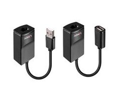 USB Prailginimo Kabelis - LINDY USB 1.1 Cat.6 Prailginimo Kabelis, 12Mbps, 60 m