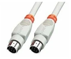 Lindy 8- pin - 8- pin, 2m, Pilka (31532)