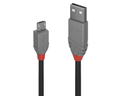 KABELIS USB2 A Į MICRO-B 3M/ANTHRA 36734 LINDY