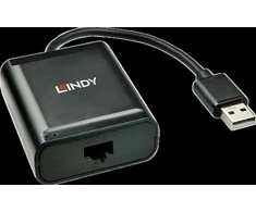 USB Ilgintuvas - LINDY 4 Prievadų USB 2.0 Cat.6 Ilgintuvas 60 m