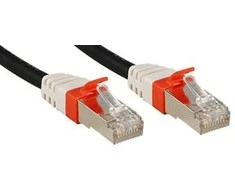 Tinklo Kabelis - LINDY Cat.6A S/FTP LSZH Tinklo Kabelis, RJ45, M/M, 500MHz, 26AWG, 3 m, Juodas