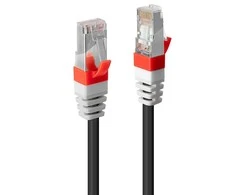 Tinklo Kabelis - LINDY Cat.6A S/FTP LSZH Tinklo Kabelis, RJ45, M/M, 500MHz, 26AWG, 2 m, Juodas