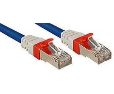 Lindy patch kabelis Cat6(A) SSTP / S/FTP PIMF mėlynas 5.00m 10Gbit (45377)