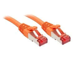 Tinklo Kabelis - LINDY Cat.6 S/FTP Tinklo Kabelis, RJ45, M/M, 250MHz, 27AWG, 1.5 m, Oranžinis