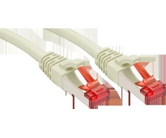Tinklo Kabelis - LINDY Cat.6 S/FTP Tinklo Kabelis, RJ45, M/M, 250MHz, 27AWG, 1 m, Pilkas