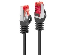 Tinklo Kabelis - LINDY Cat.6 S/FTP Tinklo Kabelis, RJ45, M/M, 250MHz, 28AWG, 2 m, Juodas