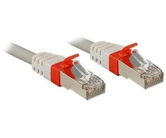 Tinklo Kabelis - LINDY Cat.6A S/FTP LSZH Tinklo Kabelis, RJ45, M/M, 500MHz, 26AWG, 2 m, Pilkas