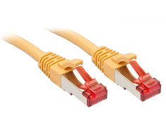 Tinklo Kabelis - LINDY Cat.6 S/FTP Tinklo Kabelis, RJ45, M/M, 250MHz, 27AWG, 5 m, Geltonas