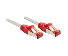 Tinklo Kabelis - LINDY CrossOver Cat.6 S/FTP Tinklo Kabelis, RJ45, M/M, 250MHz, 27AWG, 5 m, Pilkas