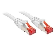 Tinklo Kabelis - LINDY Cat.6 S/FTP Tinklo Kabelis, RJ45, M/M, 250MHz, 27AWG, 5 m, Baltas