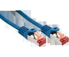 Tinklo Kabelis - LINDY Cat.6 S/FTP Tinklo Kabelis, RJ45, M/M, 250MHz, 28AWG, 5 m, Mėlynas