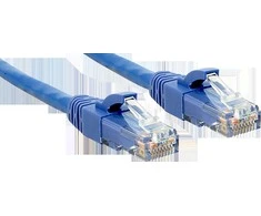 Tinklo Kabelis - LINDY Cat.6 U/UTP Tinklo Kabelis, RJ45, M/M, 250MHz, 0.5 m, Mėlynas