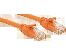 Tinklo Kabelis - LINDY Cat.6 U/UTP Tinklo Kabelis, RJ45, M/M, 250MHz, 5 m, Oranžinis