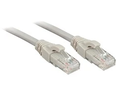 Tinklo Kabelis - LINDY Cat.6 U/UTP LSZH Tinklo Kabelis, RJ45, M/M, 250MHz, 26AWG, 3 m, Pilkas