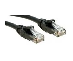 Tinklo Kabelis - LINDY Cat.6 U/UTP LSZH Tinklo Kabelis, RJ45, M/M, 250MHz, 26AWG, 0.5 m, Juodas