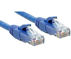 Tinklo kabelis - LINDY 10m Cat.6 U/UTP 250MHz varis 26AWG mėlynas
