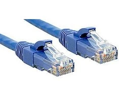 Tinklo kabelis - LINDY 10m Cat.6 U/UTP 250MHz varis 26AWG mėlynas