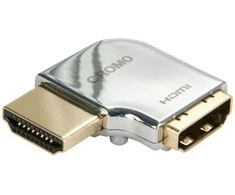 Adapteris - LINDY CROMO HDMI M į F 90 laipsnių dešinės pusės kampas auksu padengtas