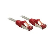 Tinklo Kabelis - LINDY CrossOver Cat.6 S/FTP Tinklo Kabelis, RJ45, M/M, 250MHz, 27AWG, 10 m, Pilkas