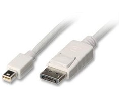 Ekrano kabelis - Lindy Mini DisplayPort į DisplayPort 1m 2560 x 1600 10,8Gbps