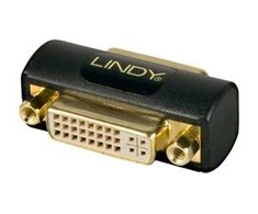 Adapteris - LINDY DVI Jungtis F/F, Juodas