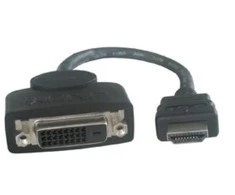 Adapteris - LINDY DVI-D M/F į HDMI M, 0,2 m, Juodas