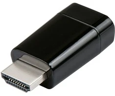 Adapteris - LINDY HDMI į VGA Konverteris, Juodas