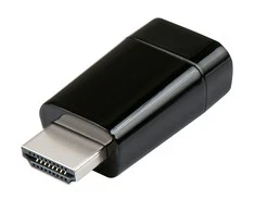 Adapteris - LINDY HDMI į VGA Konverteris, Juodas