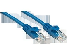 Tinklo Kabelis - LINDY Cat.6 U/UTP Tinklo Kabelis, RJ45, M/M, 250MHz, CCA, 0.3 m, Mėlynas