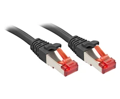Tinklo Kabelis - LINDY Cat.6 S/FTP Tinklo Kabelis, RJ45, M/M, 250MHz, 27AWG, 10 m, Juodas