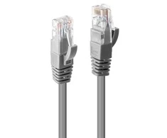 Tinklo Kabelis - LINDY Cat.6 U/UTP Tinklo Kabelis, RJ45, M/M, 250MHz, 15 m, Pilkas
