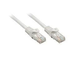 Tinklo Kabelis - LINDY Cat.6 U/UTP Tinklo Kabelis, RJ45, M/M, 250MHz, CCA, 2 m, Pilkas