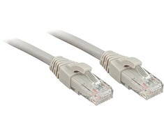 Tinklo Kabelis - LINDY Cat.6 U/UTP Tinklo Kabelis, RJ45, M/M, 250MHz, 7.5 m, Pilkas