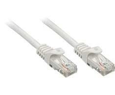 Tinklo Kabelis - LINDY Cat.6 U/UTP Tinklo Kabelis, RJ45, M/M, 250MHz, CCA, 0.3 m, Pilkas