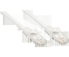 Tinklo Kabelis - LINDY Cat.6 U/UTP Tinklo Kabelis, RJ45, M/M, 250MHz, CCA, 0.5 m, Baltas