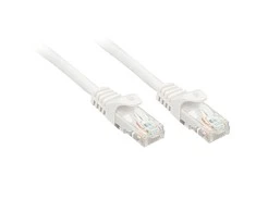 Tinklo Kabelis - LINDY Cat.6 U/UTPTinklo Kabelis, RJ45, M/M, 250MHz, CCA, 2 m, Baltas