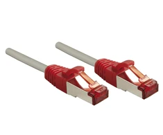 Tinklo Kabelis - LINDY CrossOver Cat.6 S/FTP Kabelis, RJ45, M/M, 250MHz, 27AWG, 3 m, Pilkas
