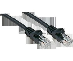 Tinklo Kabelis - LINDY Cat.6 U/UTP Tinklo Kabelis, RJ45, M/M, 250MHz, CCA, 3 m, Juodas