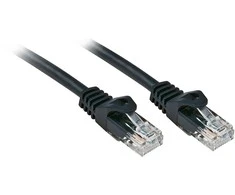 Tinklo Kabelis - LINDY Cat.6 U/UTP Tinklo Kabelis, RJ45, M/M, 250MHz, CCA, 3 m, Juodas