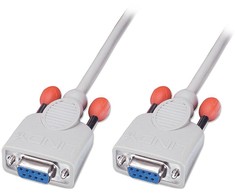 Lindy DB- 9 - DB- 9, 2m, Pilkas (31573)