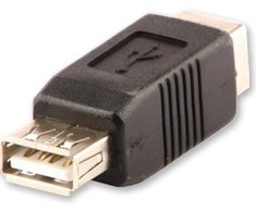 Lindy Adapteris - USB 2.0 Tipo A M/F į B M/F 480Mbps 2 Metų Garantija