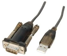 Adapteris - LINDY USB į Serijinį Konverterį Lite Adapteris, Juodas