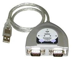Lindy Adapteris - FTDI 2 prievadų nuoseklusis keitiklis 12 Mbps, 0°C iki 40°C