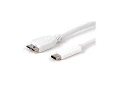 USB kabelis LMP USB-C - mikroUSB 1 m Balta (LMP -USBC-MUSB-W)