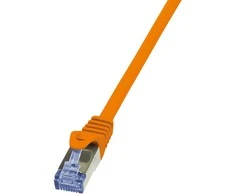 LOGILINK CQ3028S LOGILINK -Komutacinis kabelis Cat.6 S/FTP PIMF PrimeLine oranžinis 0,50m