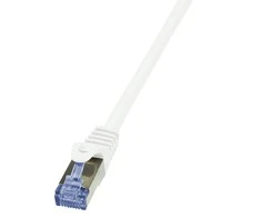 LOGILINK CQ3091S LOGILINK - Patchcord Cat.6A 10G S/FTP PIMF PrimeLine 10m baltas
