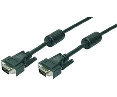 LOGILINK CV0018 LOGILINK - Kabelis VGA 2x Ferryt HQ, ilgis 20m