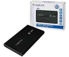 Logilink 2.5" SATA USB 2.0 HDD korpusas 2.5", SATA, USB 2.0
