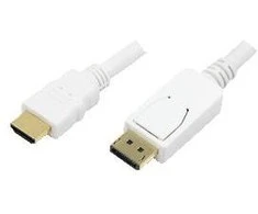 Logilink | DisplayPort į HDMI kabelis | CV0055 | DP į HDMI | 2 m